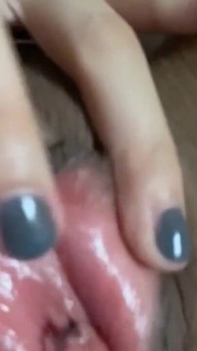 Ftm Femboy Masturbates with Piercing
