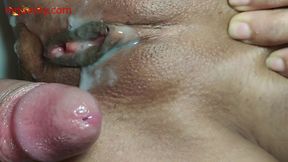 Skinny Asian MILF's tight hole gets pounded