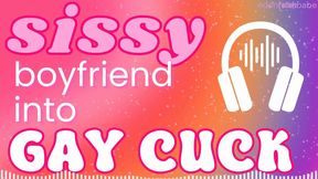 Turning Sissy Boyfriend into Tiny Dick Gay Cuck