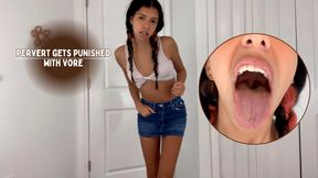 Pervert Punished With Vore By Bratty Roommate Feat Aria Nicole 4K