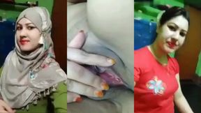 Fossha bhabhi jamai'r bondhu'r shonge noshtami kora MMS faash