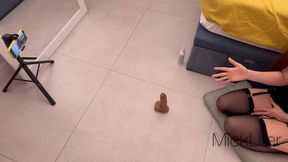 fucked a webcam girlfriend (english subtitles)
