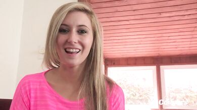 Lilly Banks Gets a Hard Throatful and Rough Pussy Fucking