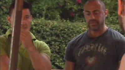 Robert van Damme,Antonio Milan & Geoffrey Paine making porn