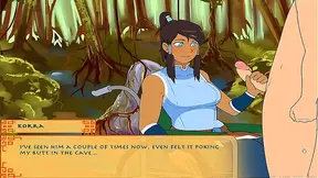 Katara and Korras Steamy Encounter with Asami in Forbidden Avatar Lust