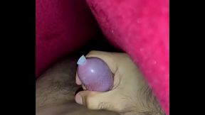 Handjob self made by Indian 9 inch penis