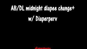 ABDL AUDIO Midnight Diaper Change with HJ diaperperv