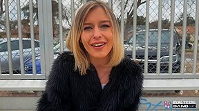 Minxx Marley In 18+ - Short Haired Teen 18+ Fingers Herself In Alleyway Before Rough Sex Back Home