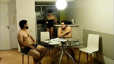 My friend's step mother does not stop fucking guys, incredible parties and orgies that she does 43