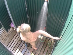 Amazing Czech Blonde in Pools Shower