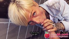 Naughty in Public: Guy Fucks 2 Milfs In The Middle Of The City