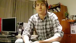 Floppy-Haired Twink Cums All Over My Face – Debt Dandy POV
