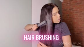 Hair brushing