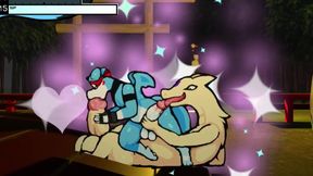 Bunny Sneaks Ninja Castle Ass Ruined By Dragon Big Cock Cum Flood