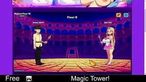 Rival Mages Collide in Forbidden Lust-Fueled Showdown Inside Ancient Tower