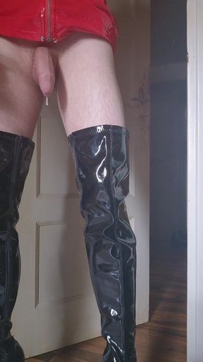 I'm jerking off in my new outfit
