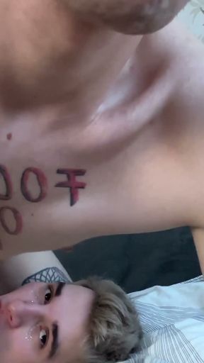 Full video - Juicy Fucked twink in mouth and anal   Clip 1