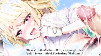 Watch me take it up the ass with a big dildo in this uncensored hentai!