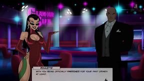 Raven Dances Seductively for Superman & Justice League Heroes in Steamy Hentai Scene