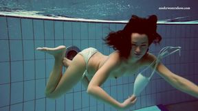 Comely Alla - busty movie - Underwater Show