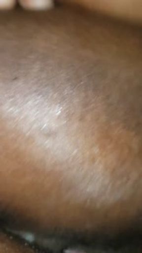 Bbw taking bbc from behind she couldn't mind me coming inside