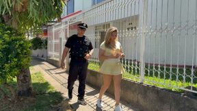 Good-ass Girl Gets Fucked by Corrupt Cop in Exchange for Her Freedom - Dilan Clavijo