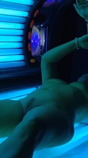 On the sunbed