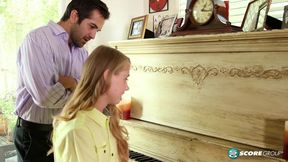 Teen Hannah Hays Fucks Her Piano Instructor