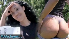 ”Sexy Ebony Babe with Big Ass Ravaged”