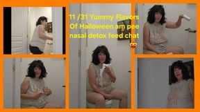 11 of 31 FLAVORS of Halloween spooktacular burp detox pee feed