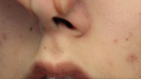 Aurora Keeps Pinching Her Nose
