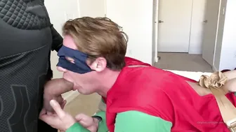 Aiden Marlo Gets His Ass Fucked Hard By Robin In Batman Costume