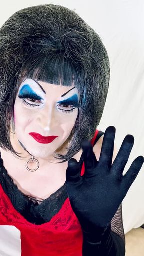 All dolled up sissy slut looking for cock to suck