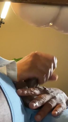 Alien Businessman Fucking Sex Doll Until Cumming While Wearing A Dress-Shirt And Underwear   Clip 1