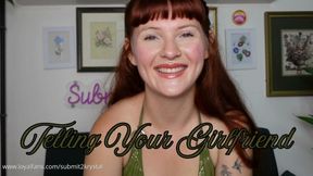 Telling Your GF (Homewrecking Cheating Humiliation Fetish)