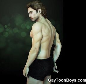 3D Hunks Ready For Sex