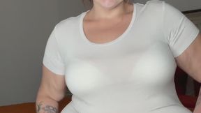 BBW Belly Talk & Growth Tease Watch Me Get Bigger for You
