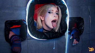 Glory Hole with Cammy White. Creampie and facial - Mollyredwolf