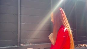 Italian Big Tits MILF Artemisia Love Solo Hot Perfect Tits Outdoor