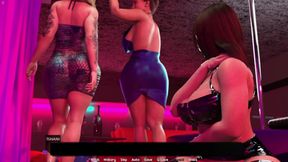 Two Shemale Milfs Fucking Luna Asshole And Pussy With Huge Cocks Threesome Sex