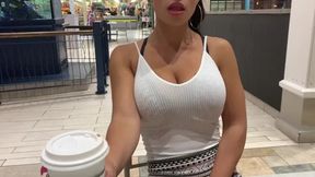 Public Lush Control Makes Me Cum at Mall