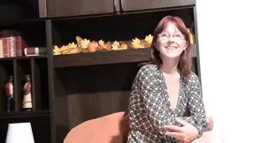 Mature redhead babe gets her thick cock&#x1F346; craving satisfied