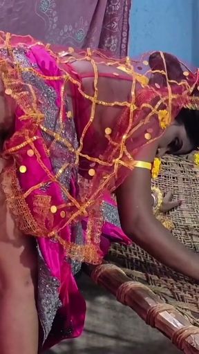 Sona Bhabhi ke sasural ja ke uski jijaji ne first night manaya,sali jamai chudai with Hindi audio   Clip 2