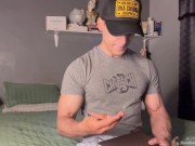 JOI I teach my student Spanish but he doesn't stop looking at my muscles with subtitles
