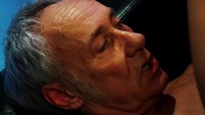 Slutty Hannah Shaw Gets Her Tight Pussy Pounded by Older Guy Ben Dover and Swallows His Load