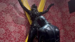 Latex Adventures with Airi & Mina: Captivating Rubber Fashion and Bondage Play