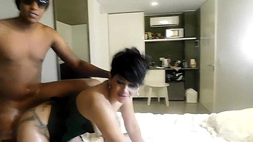 I BROUGHT A BLACK TO MY WOMAN TO HAVE A LITTLE FUN IN A THREESOME, I FUCKED HER SO MUCH THE CONVENTION TO WORK WHORE FOR HER, LEAVES HER PREGNANT AND NOW SHE DOESN'T WANT TO FUCK IF THE BLACK IS