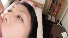 Japanese mature beauty passionately embraced and thoroughly enjoyed