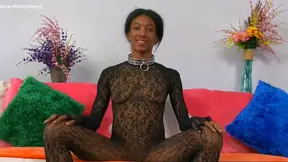 Ebony Beauty Takes Thick White Cocks Down Her Throat & Ass Simultaneously