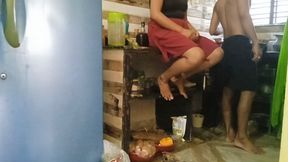 Desi sister-in-law gets ass kicked by Jiju in front of stepsister